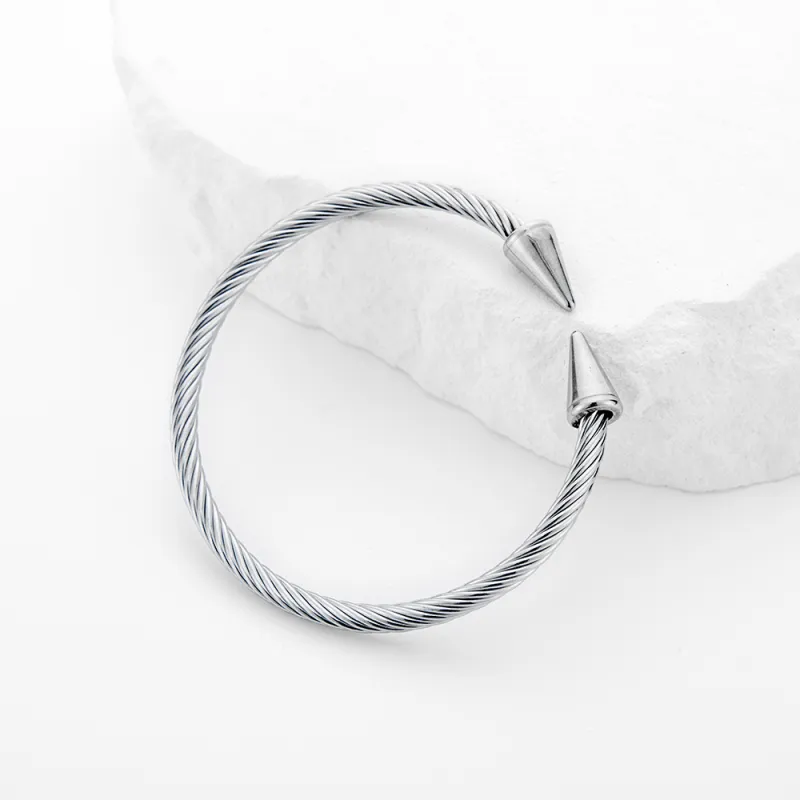 ENFANTIN Stainless Steel Bangles Unisex-2