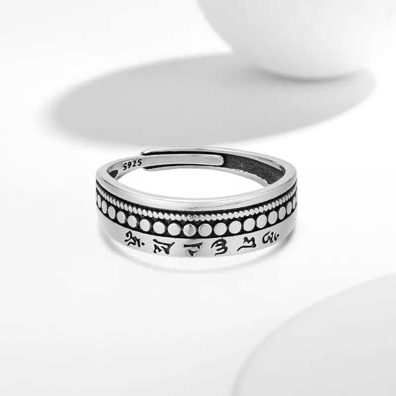 ENFANTIN 925 Sterling Silver Rings Unisex-4