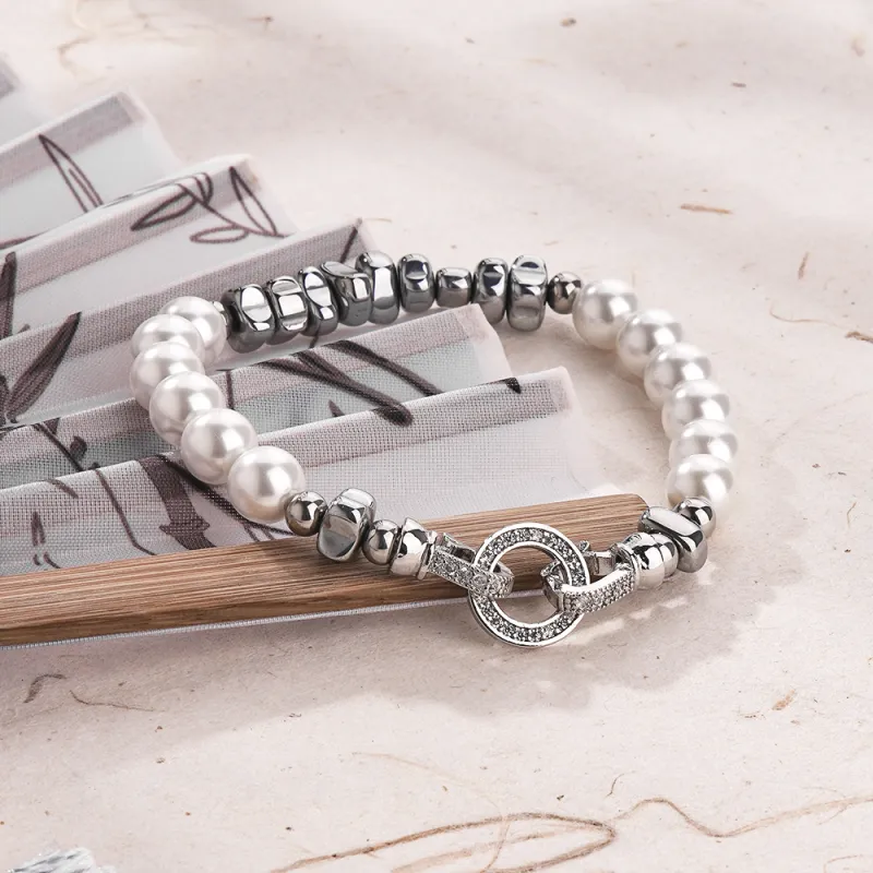 ENFANTIN Hematite Bracelets Unisex-3