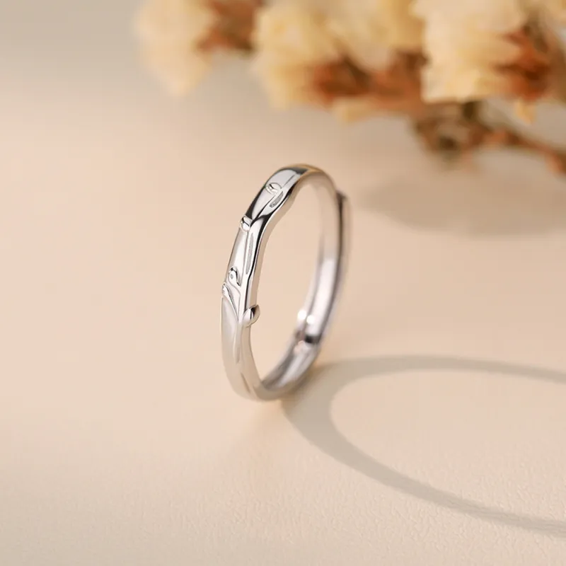 ENFANTIN S999 Fine Silver Rings Unisex-9