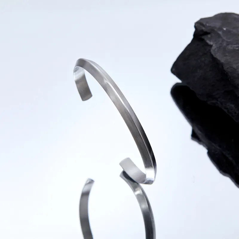 ENFANTIN Titanium Steel Bangles Unisex-3