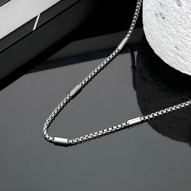 ENFANTIN Titanium Steel Necklaces Unisex-2