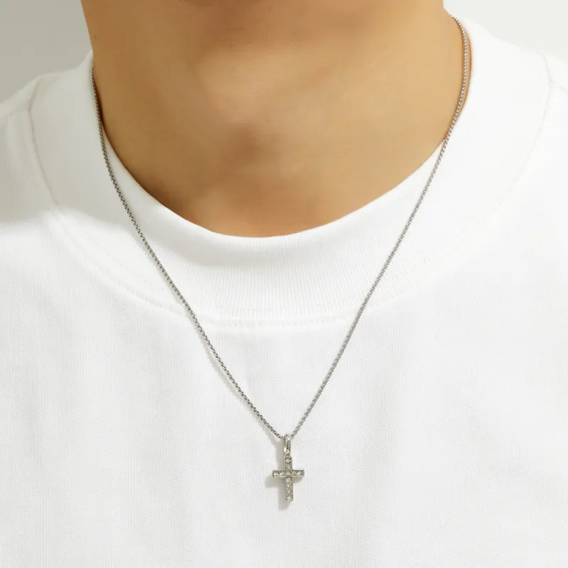 ENFANTIN Titanium Steel Necklaces Unisex-2