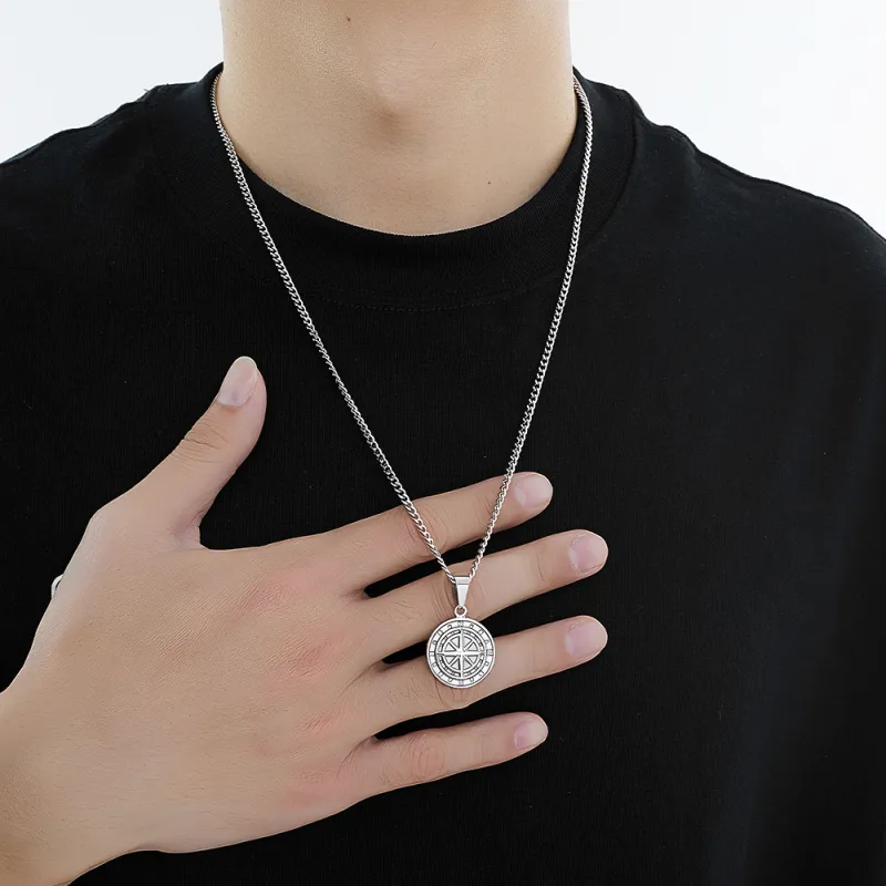ENFANTIN Stainless Steel Necklaces Unisex-1