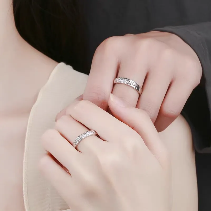 ENFANTIN S999 Fine Silver Rings Unisex-3