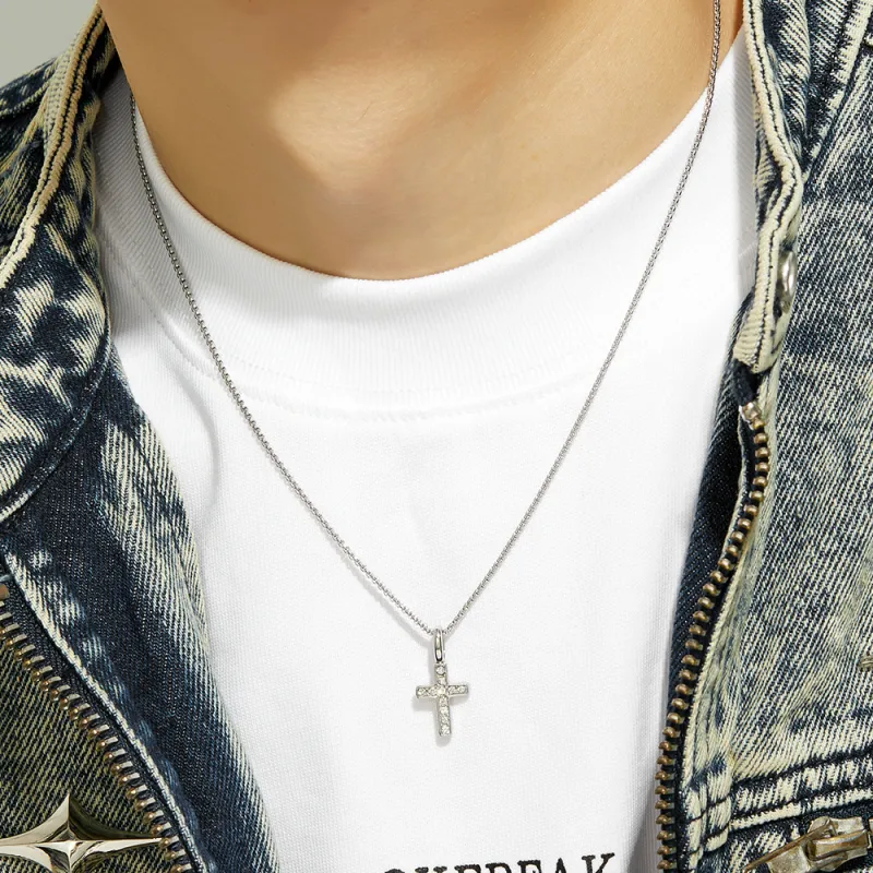 ENFANTIN Titanium Steel Necklaces Unisex-1