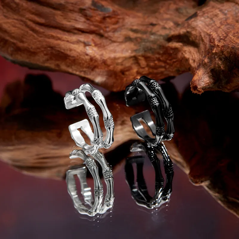 ENFANTIN Titanium Steel Rings Unisex-5
