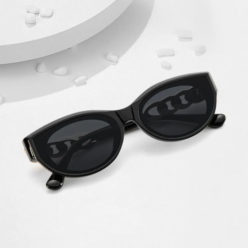 ENFANTIN Alloy Cat Eye Sunglasses Unisex-3