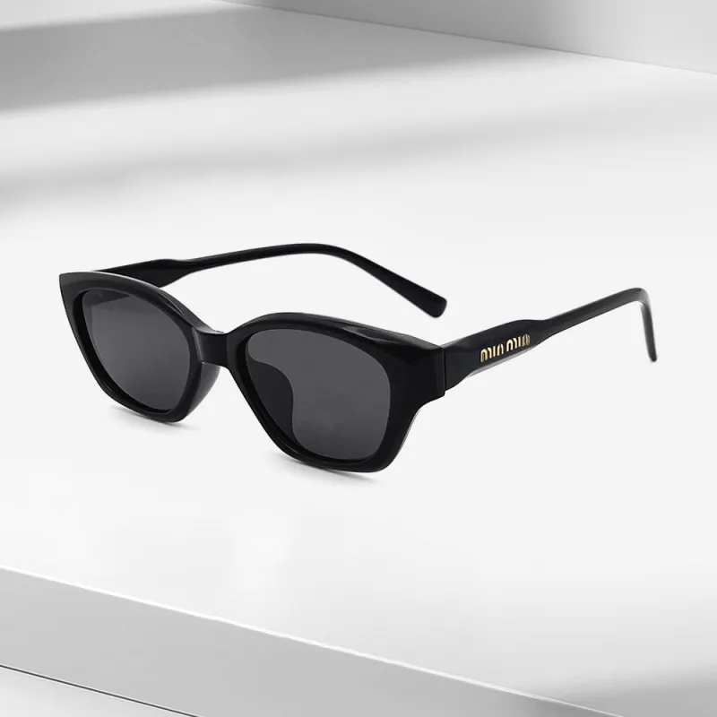 ENFANTIN TR/Memory Plastic Cat Eye Sunglasses Unisex-2