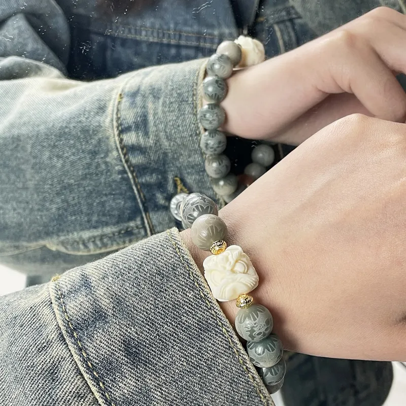 ENFANTIN Ivory Nut Bracelets Unisex-1