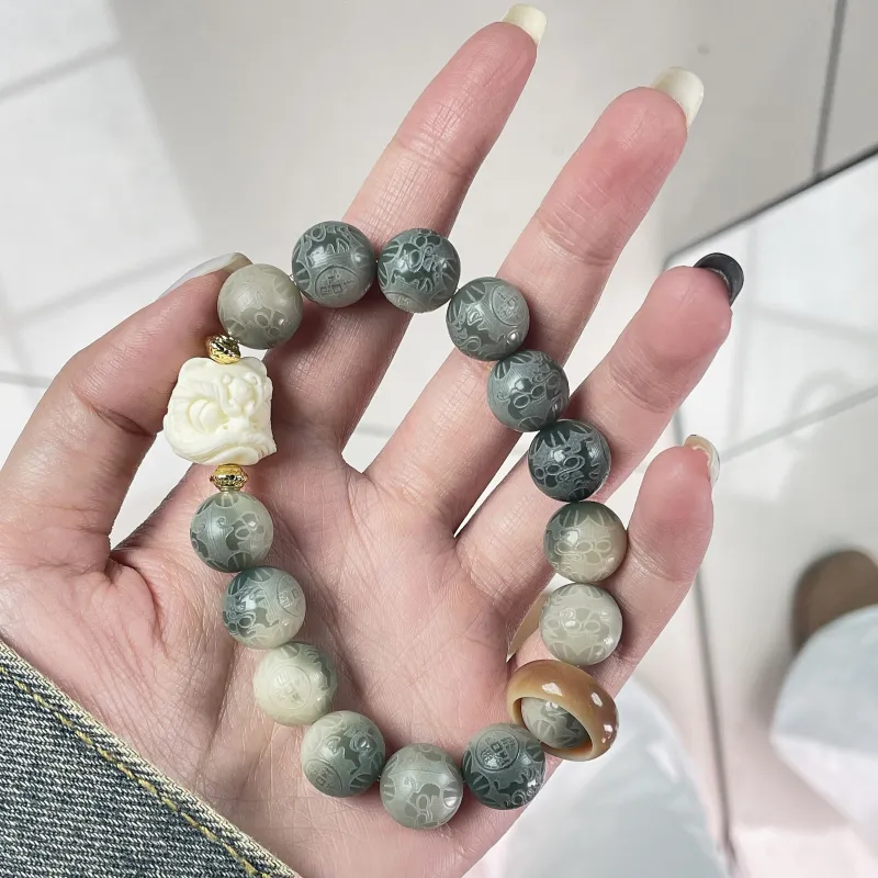 ENFANTIN Ivory Nut Bracelets Unisex-3