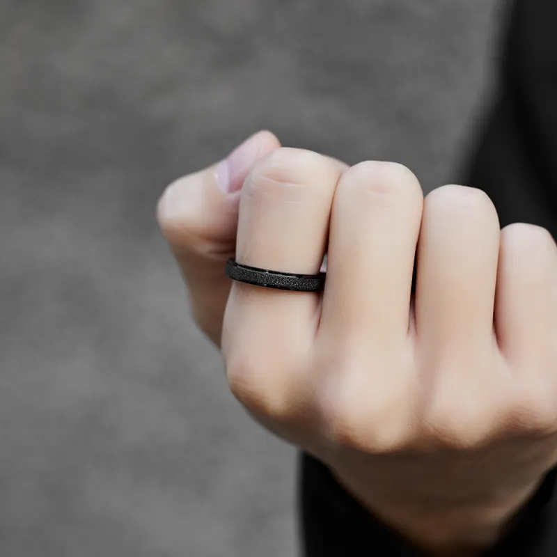 ENFANTIN Titanium Steel Rings Unisex-13