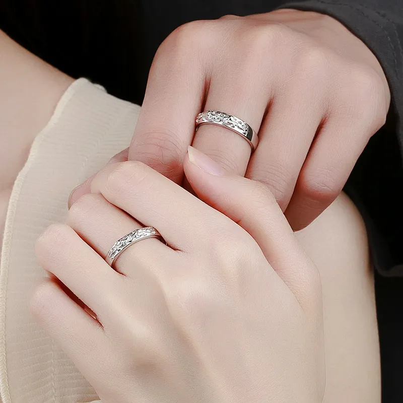ENFANTIN S999 Fine Silver Rings Unisex-10