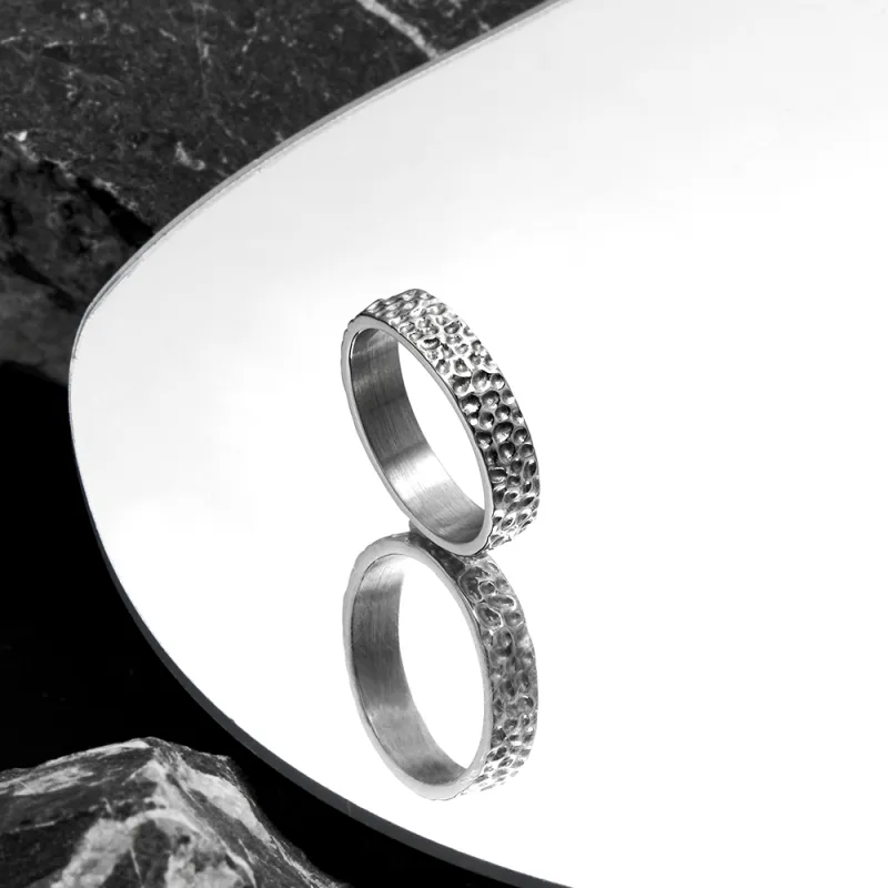 ENFANTIN Titanium Steel Rings Unisex-4