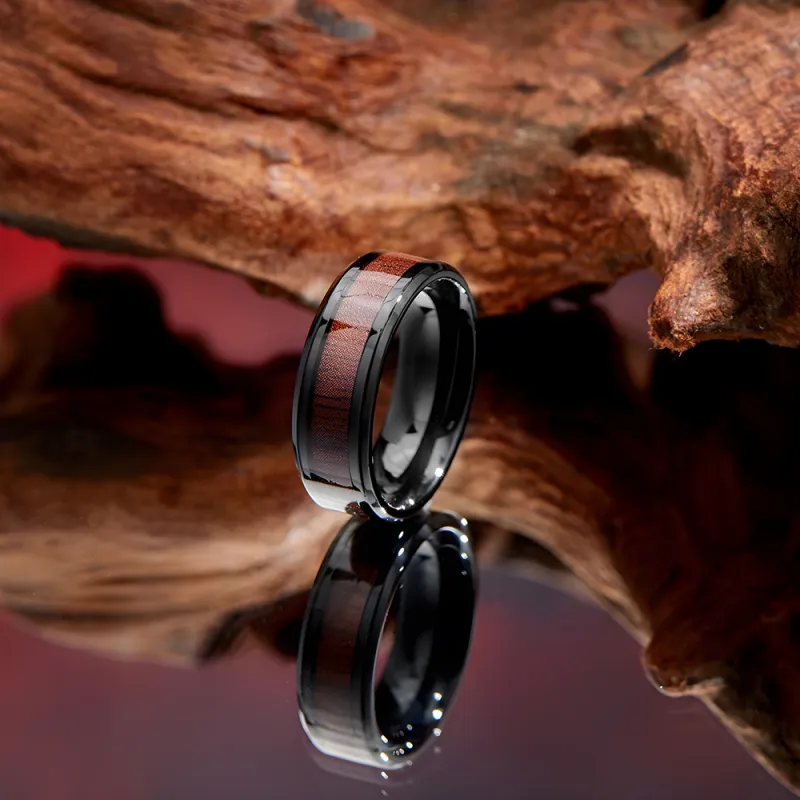 ENFANTIN Titanium Steel Rings Unisex-1