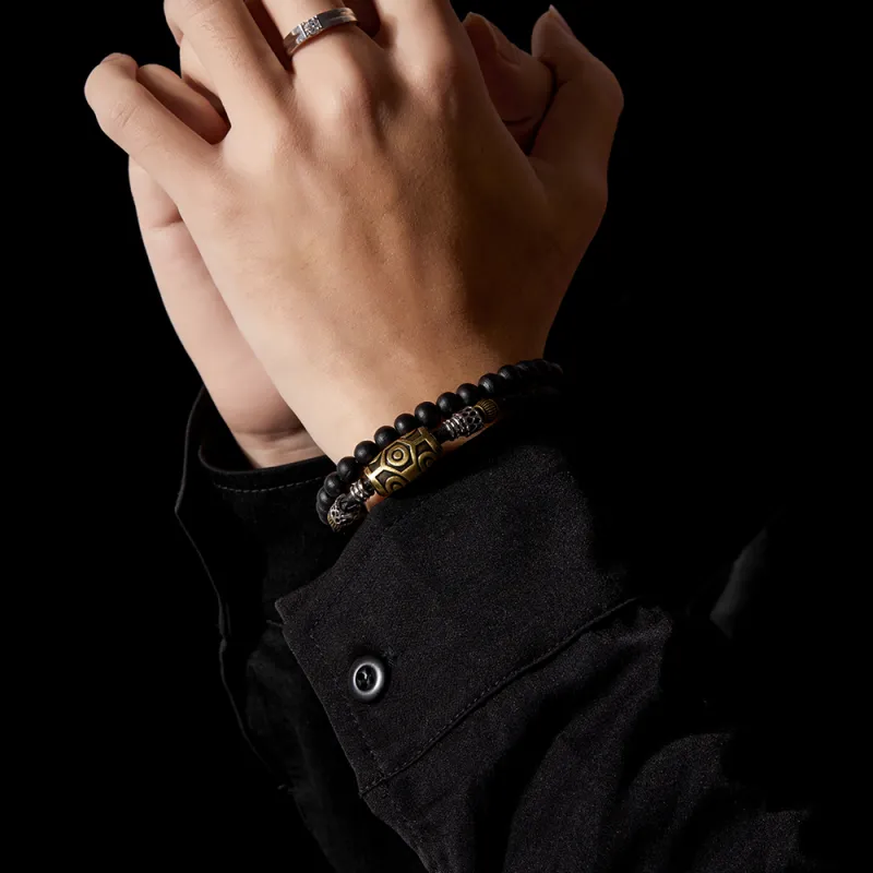 ENFANTIN Copper, Resin, Wax Cord Rope Bracelets Unisex-3