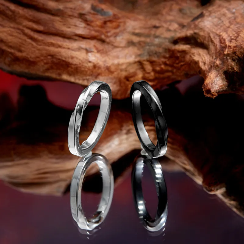 ENFANTIN Stainless Steel Rings Unisex-2