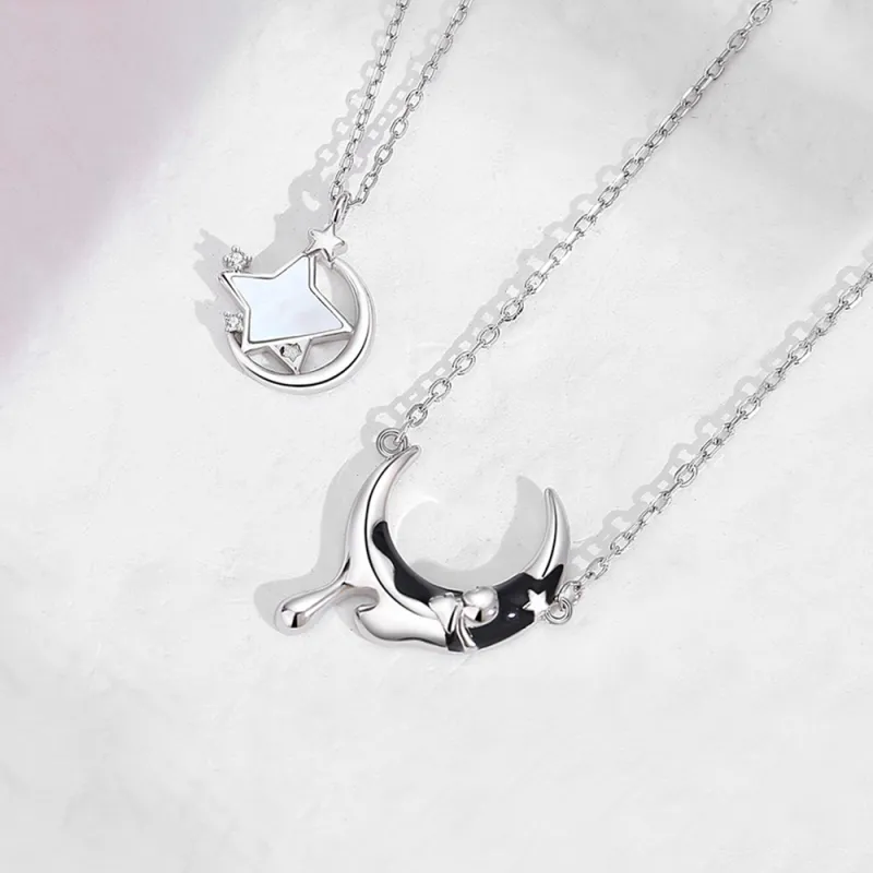 ENFANTIN S925 Shell Necklaces Unisex-7