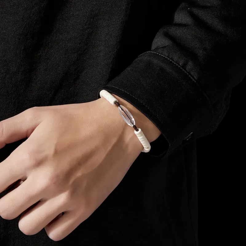 ENFANTIN Shell Pearl Rope Bracelets Unisex-6