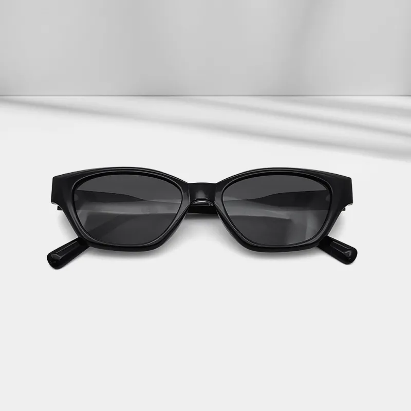 ENFANTIN TR/Memory Plastic Cat Eye Sunglasses Unisex-3