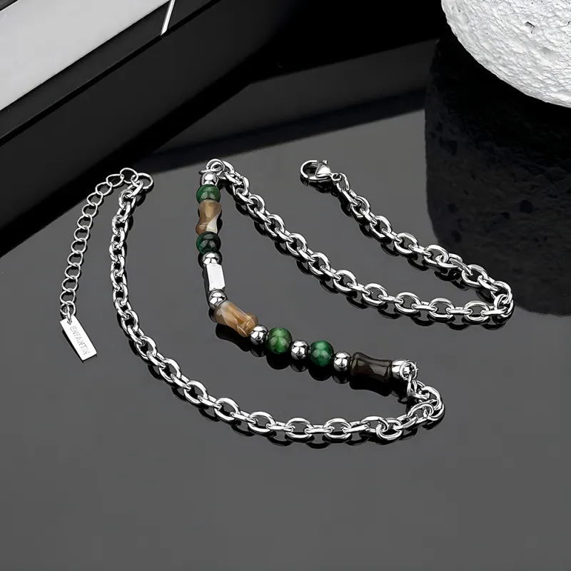 ENFANTIN Stainless Steel Necklaces Unisex-3