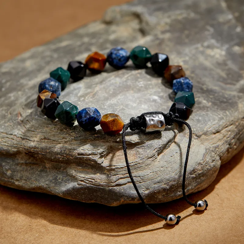 ENFANTIN Tiger's Eye Stone Bracelets Unisex-2