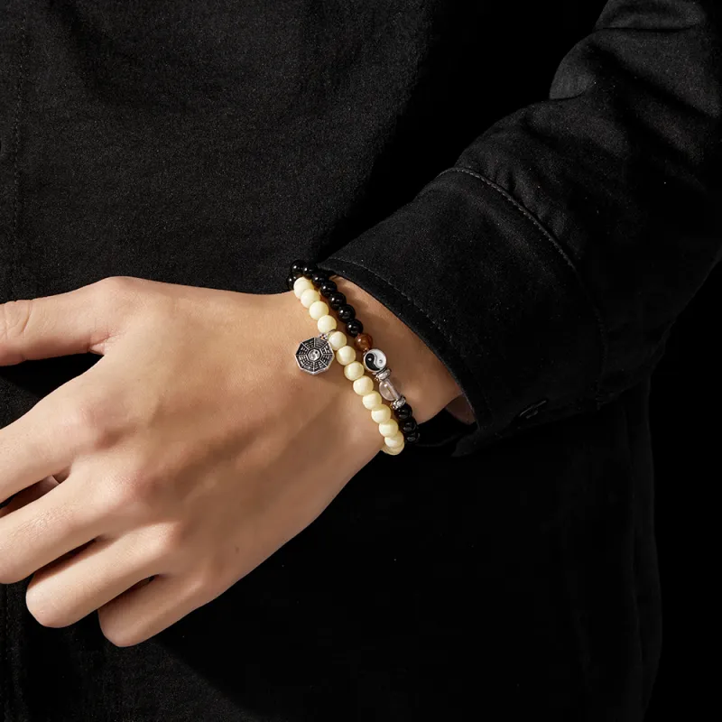 ENFANTIN Glass Alloy Bracelets Unisex-3