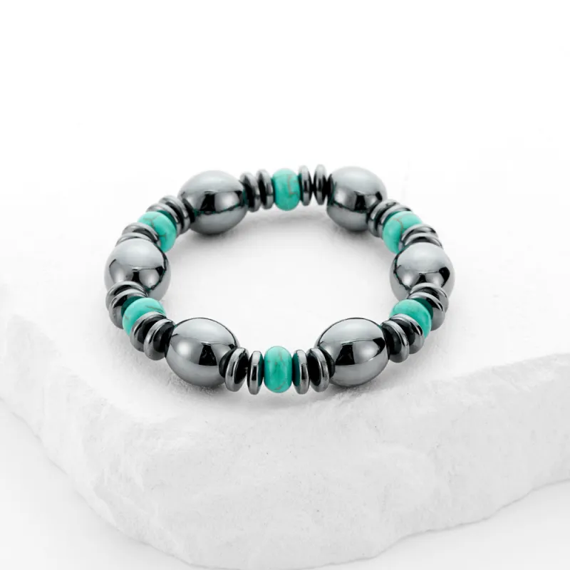 ENFANTIN Hematite Bracelets Unisex-2