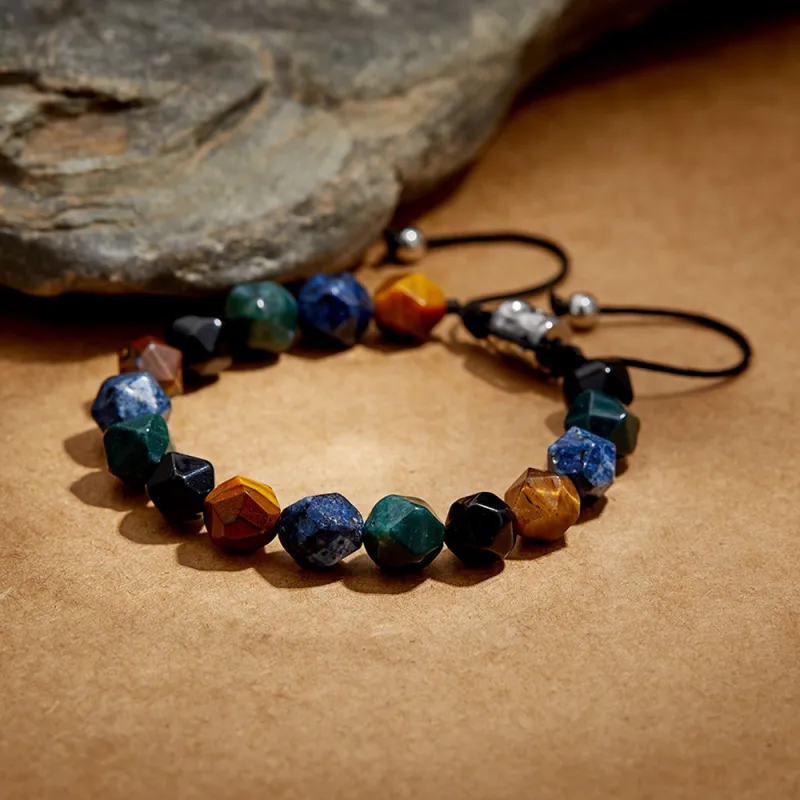 ENFANTIN Tiger's Eye Stone Bracelets Unisex-3