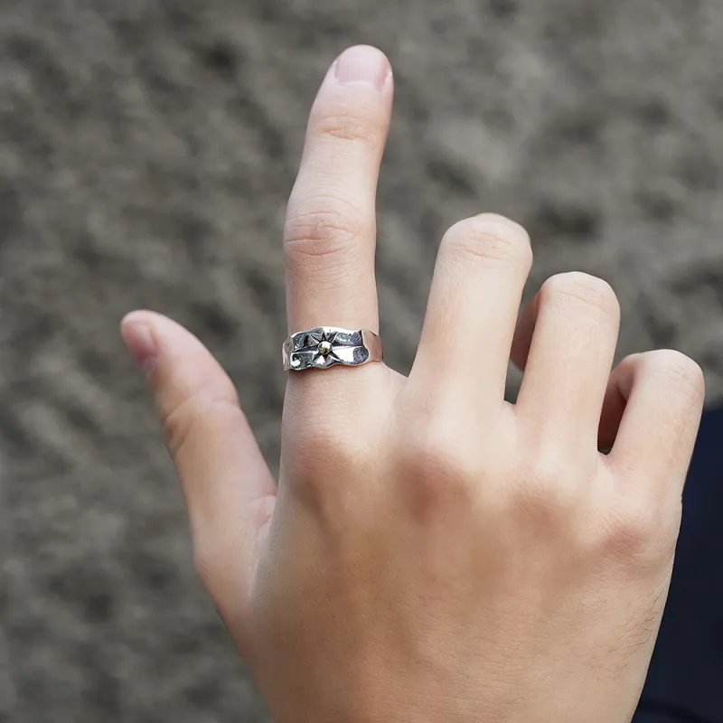 ENFANTIN S925 Silver Rings Unisex-5