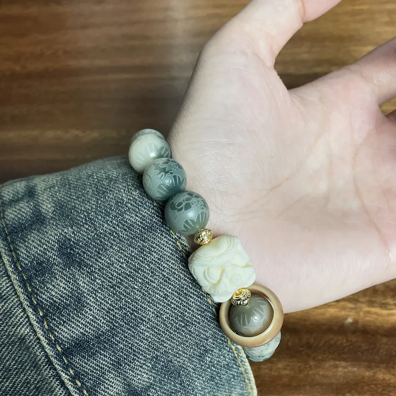 ENFANTIN Ivory Nut Bracelets Unisex-2