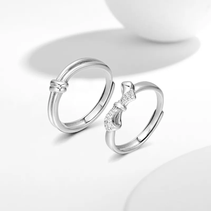 ENFANTIN 925 Sterling Silver Rings Unisex-1