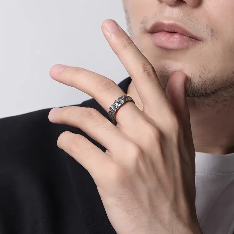 ENFANTIN S925 Silver Rings Unisex-5