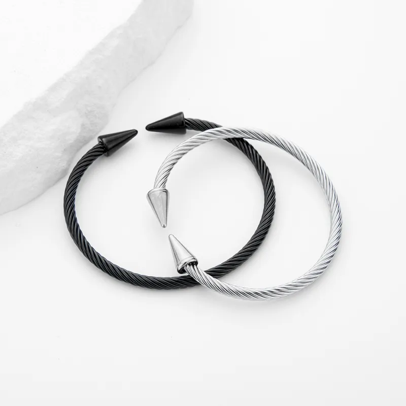 ENFANTIN Stainless Steel Bangles Unisex-4
