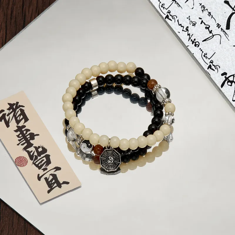 ENFANTIN Glass Alloy Bracelets Unisex-6