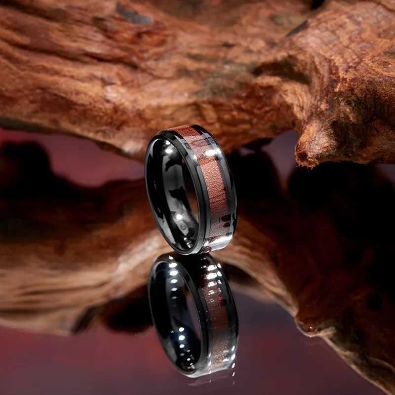 ENFANTIN Titanium Steel Rings Unisex-2