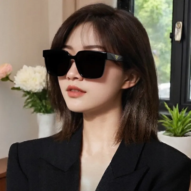 ENFANTIN TR/Memory Plastic Square Sunglasses Unisex-1