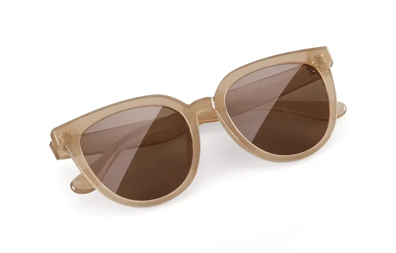 ENFANTIN TR/Memory Plastic Square Sunglasses Unisex-2