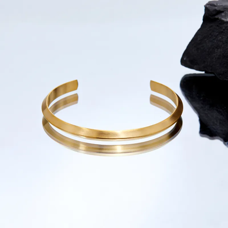 ENFANTIN Titanium Steel Bangles Unisex-7