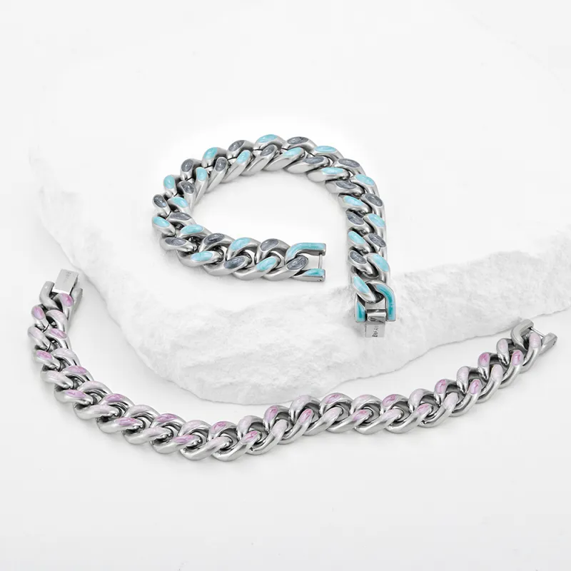 ENFANTIN Titanium Steel Bracelets Unisex-11