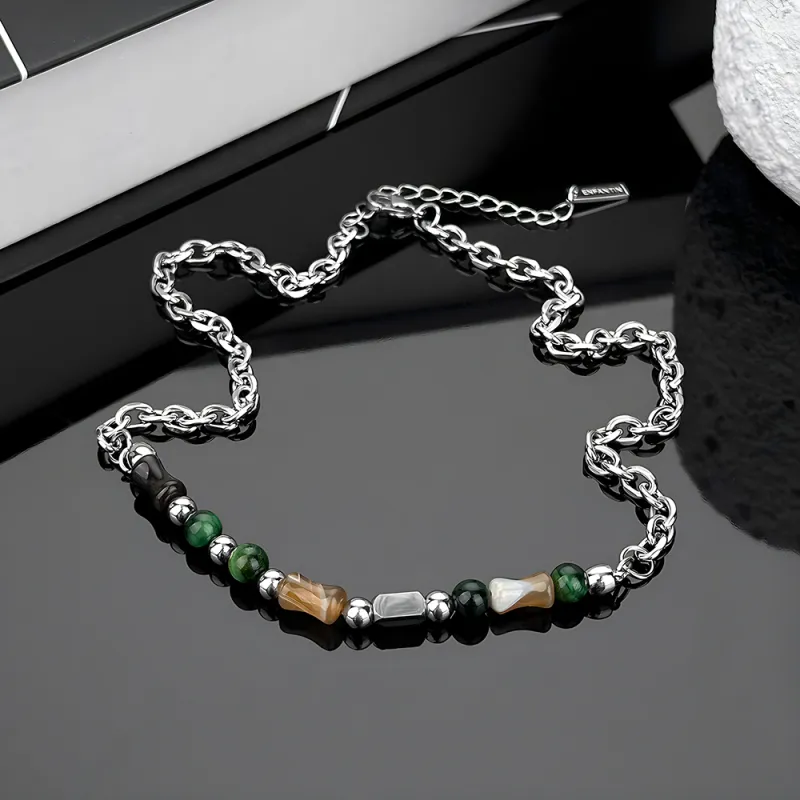 ENFANTIN Stainless Steel Necklaces Unisex-2