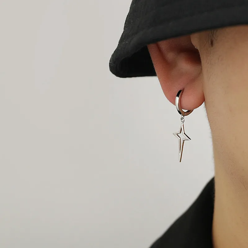 ENFANTIN Titanium Steel Earrings Unisex-4