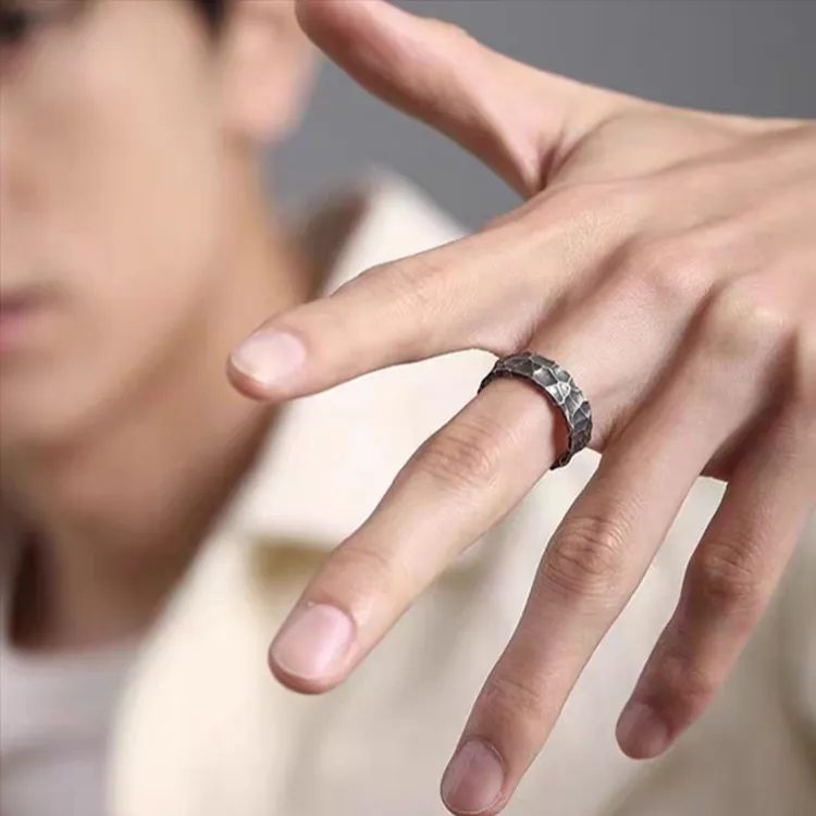 ENFANTIN S925 Silver Rings Unisex-6