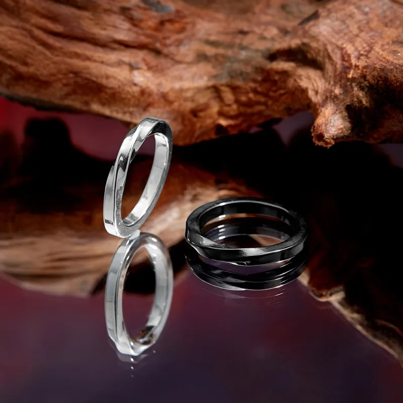 ENFANTIN Stainless Steel Rings Unisex-1