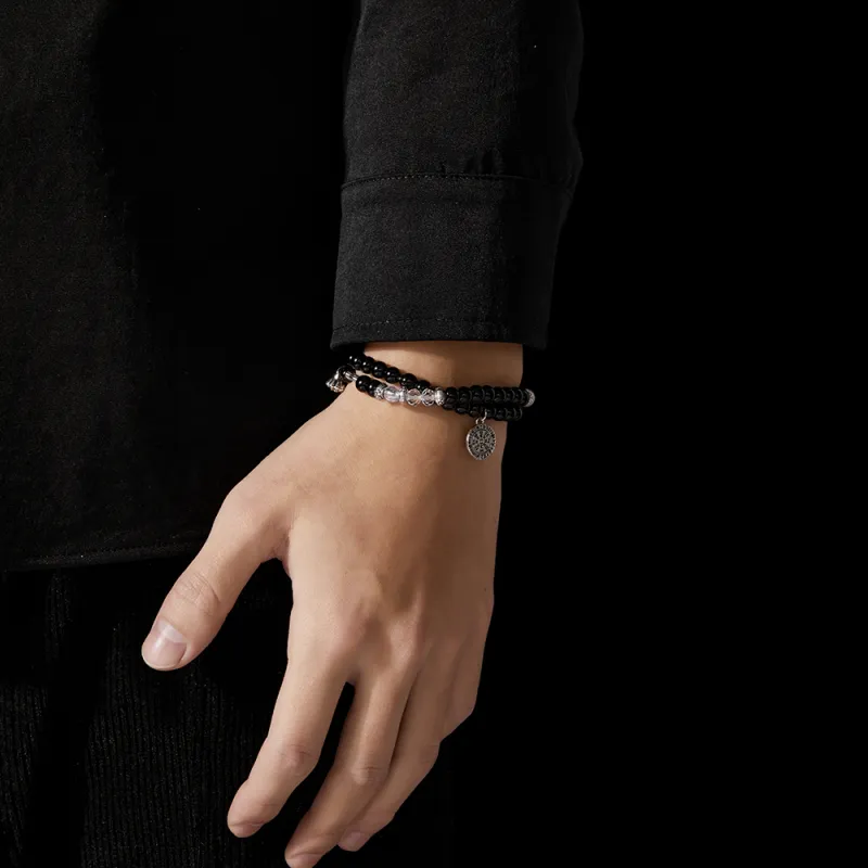 ENFANTIN Glass Alloy Bracelets Unisex-3