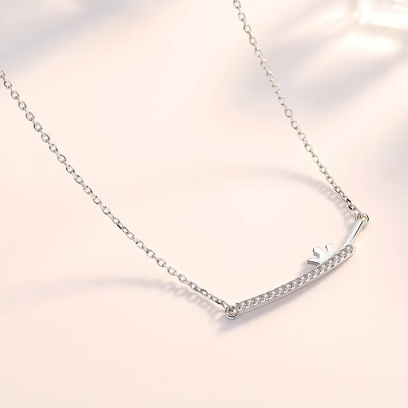 IS YOU S925 Silver Necklaces Women's-3