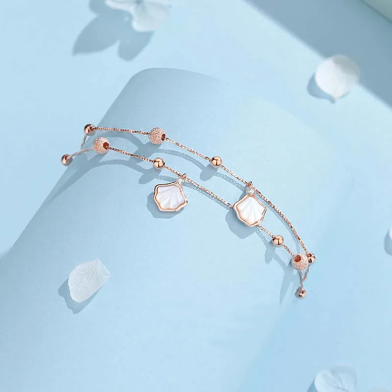 IS YOU S925 Silver Anklets Women's-2