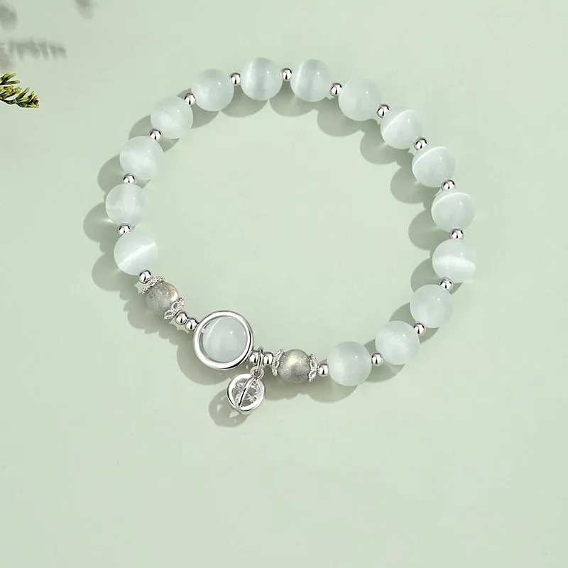 IS YOU Glass Cat Eye Bracelets Women's-2