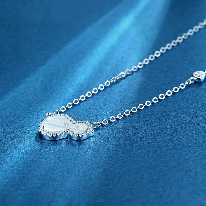 IS YOU S925 Silver Necklaces Women's-4