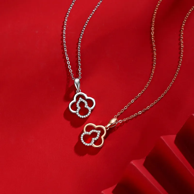 IS YOU S925 Silver Necklaces Women's-2